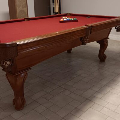 Refurbished 8ft American Heritage Slate Pool Table - New Felt & Delivery Included - Atlanta, GA